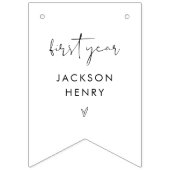 STELLA Baby Eerste Jaar Maandelijkse Foto Banner (Eerste vlag)