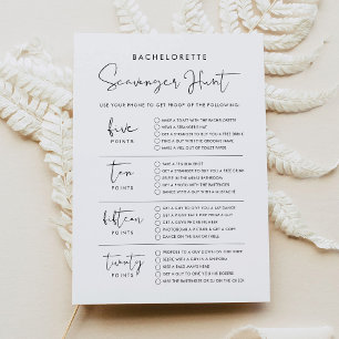 STELLA Bachelorette Scavenger Hunt Game Kaart