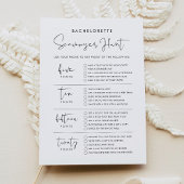 STELLA Bachelorette Scavenger Hunt Game Kaart