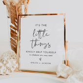 STELLA Bruiloft Badkamer Goodies Sign Poster