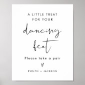 STELLA Bruiloft Flip Flop Teken Poster (Voorkant)