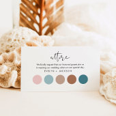 STELLA Bruiloft Gast Kleding Enclosure Kaart