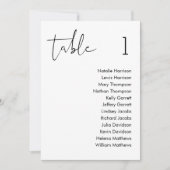 STELLA Bruiloft Zitkaart Kaart (Voorkant)