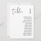 STELLA Bruiloft Zitkaart Kaart (Achterkant)