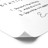 STELLA Crepe Station, Crepe Bar Bord </s> Poster (Hoek)