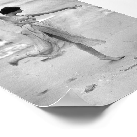 Stella, danser, strand, Vintage Poster (Hoek)