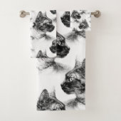 Stella de Grijze Kat Bad Handdoek (Insitu)