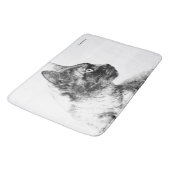 Stella de Grijze Kat Badmat (Gekanteld)