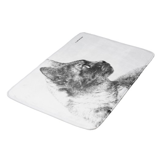 Stella de Grijze Kat Badmat (Gekanteld)