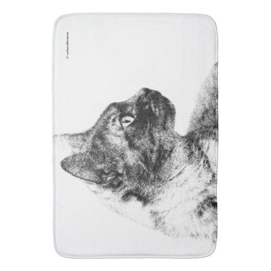 Stella de Grijze Kat Badmat (Voorkant Verticaal)