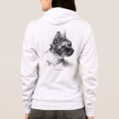 Stella de Grijze Kat Hoodie (Achterkant)