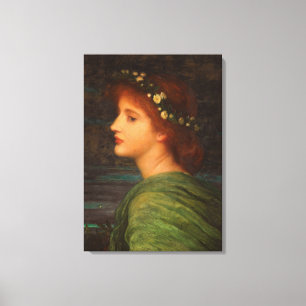 Stella (door Frank Dicksee) Canvas Afdruk