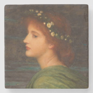 Stella (door Frank Dicksee) Stenen Onderzetter