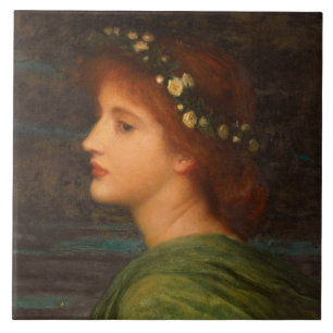 Stella (door Frank Dicksee) Tegeltje