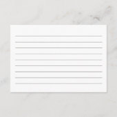 STELLA Familie Tradities Baby shower Kaart (Achterkant)