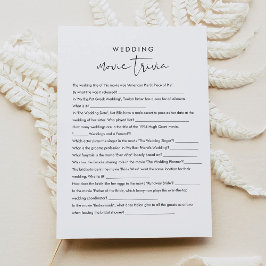 STELLA Film Trivia Vrijgezellenfeest Spel Kaart