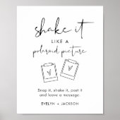 STELLA Foto Gastenboek teken Poster (Voorkant)