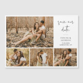 STELLA Foto Opslaan van de datum Magnetische Kaart Magnetische Uitnodiging (Voorkant)