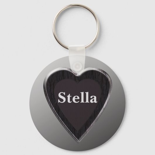 Stella Heart Keychain door 369MyName (Voorkant)