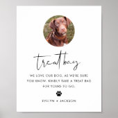 STELLA Hond Treat Bag, Biscuit Bar Pet Trouwbord Poster (Voorkant)