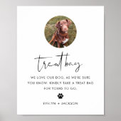 STELLA Hond Treat Bag, Biscuit Bar Pet Trouwbord Poster (Voorkant)