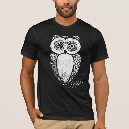 Stella Hootie Shirt White Grunge (Voorkant)