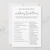 STELLA Huwelijkstradities Vrijgezellenfeest Spel Kaart (Voorkant)