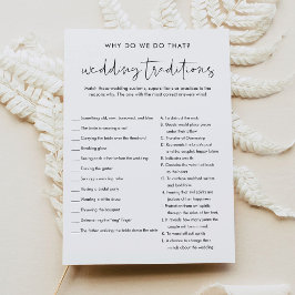 STELLA Huwelijkstradities Vrijgezellenfeest Spel Kaart