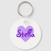 Stella in Paars Sleutelhanger (Voorkant)