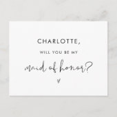 STELLA, jij wordt mijn bruidsmeisje Kaart (Voorkant)