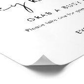 STELLA Kinder Drukke Tas Trouwbord Poster (Hoek)