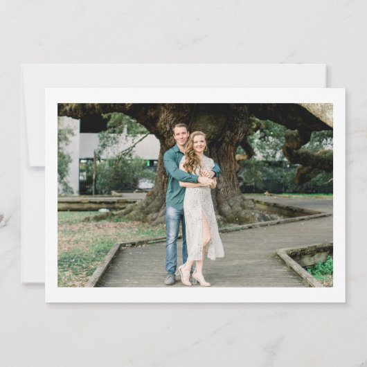 STELLA Kindertijd Foto Save the Date Aankondiging (Achterkant)