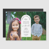 STELLA Kindertijd Foto Save the Date Aankondiging (Voorkant / Achterkant)