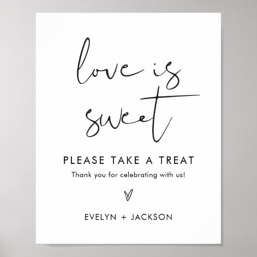 STELLA Liefde is Lief Huwelijksgunsten Teken Poster (Voorkant)