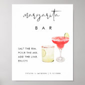 STELLA Margarita Bar Teken Poster (Voorkant)