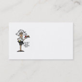 Stella met Attitude Humor Visitekaartje (Achterkant)