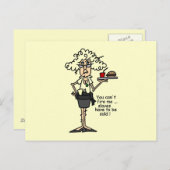 Stella met de Humor van de Houding Briefkaart (Voorkant / Achterkant)