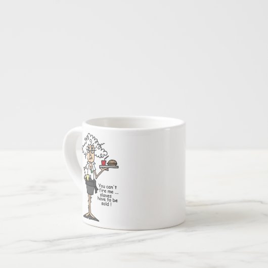 Stella met de Humor van de Houding Espresso Kop (Links)