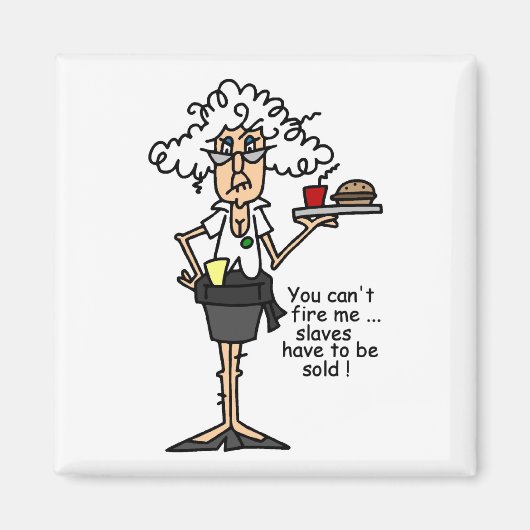 Stella met de Humor van de Houding Magneet (Voorkant)