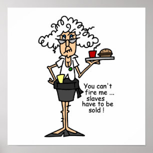 Stella met de Humor van de Houding Poster