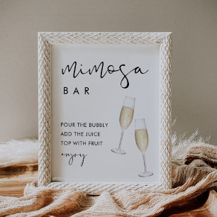 STELLA Mimosa Bar-teken Poster