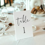 STELLA Minimalistische tabel nummer 3.5x5 Kaart<br><div class="desc">Ontdek de fascinerende allure van ons Stella Collectie, zorgvuldig vervaardigd om uw baby shower te voorzien van een sfeer van modern minimalisme en een vleugje energiezuinige verfijning. Ontworpen om bohemian charme naadloos te combineren met tijdloze elegantie, garandeert dit veelzijdige collectie de esthetiek van elk stijlfeest te verhogen, waardoor uw baby...</div>