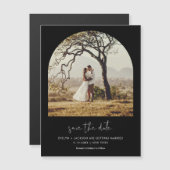 STELLA Moderne boog foto Save The Magnet (Voorkant / Achterkant)