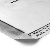 Stella octangula uit "De Divina Proportione" Poster (Hoek)