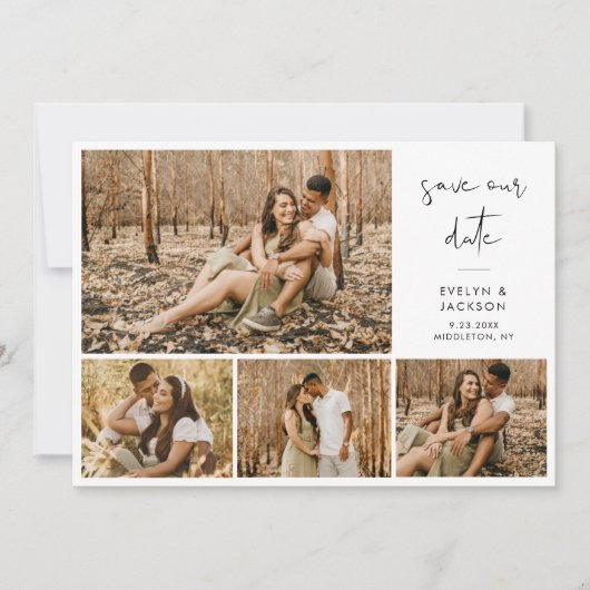 STELLA Photo Save the Date Aankondiging (Voorkant)