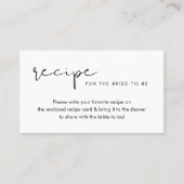 STELLA Recept invoegen Kaart Visitekaartje (Voorkant)