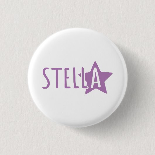 Stella Ronde Button 3,2 Cm (Voorkant)