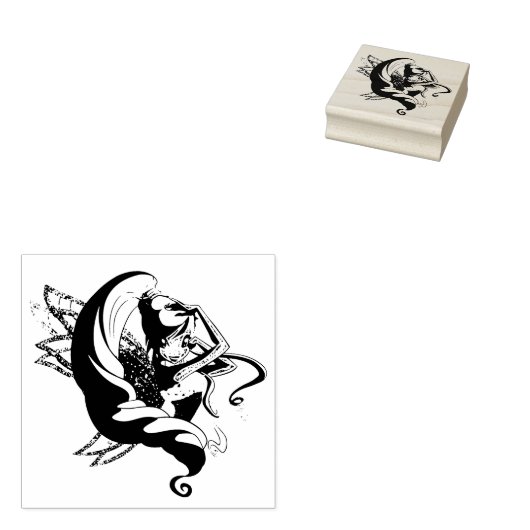 Stella Rubberstempel (Gestempeld)