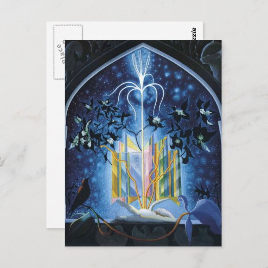 Stella - Serenade, een kerstcadeautje Briefkaart (Voorkant / Achterkant)