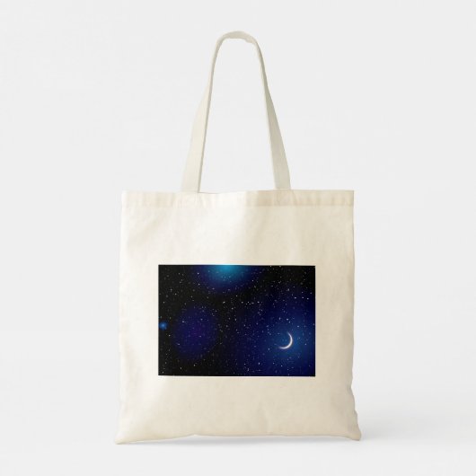 Stella Space Landscape Canvas tas (Achterkant)